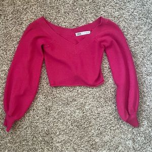 Zara cropped knit